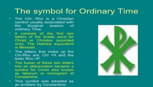 Ordinary Time 3