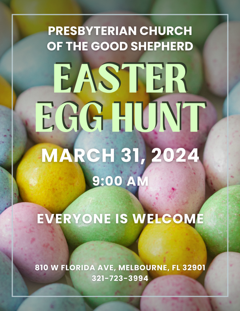 Easter Egg Hunt Event 2024 Flyer