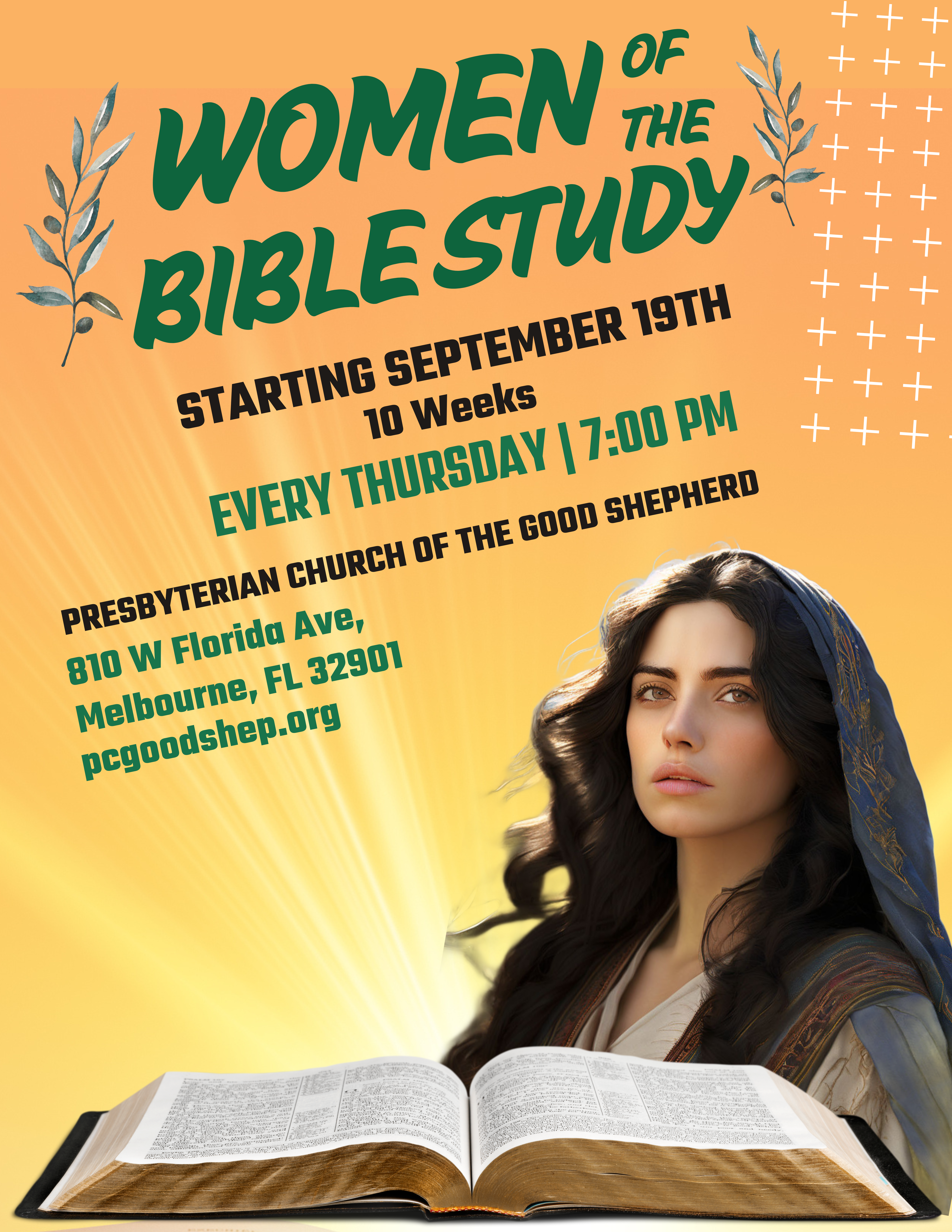 Women of the Bible Study Flyer