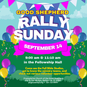 Rally Sunday 2025